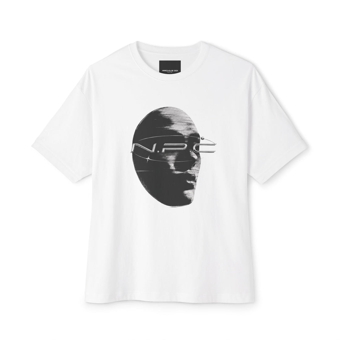 No Face Boxy Tee
