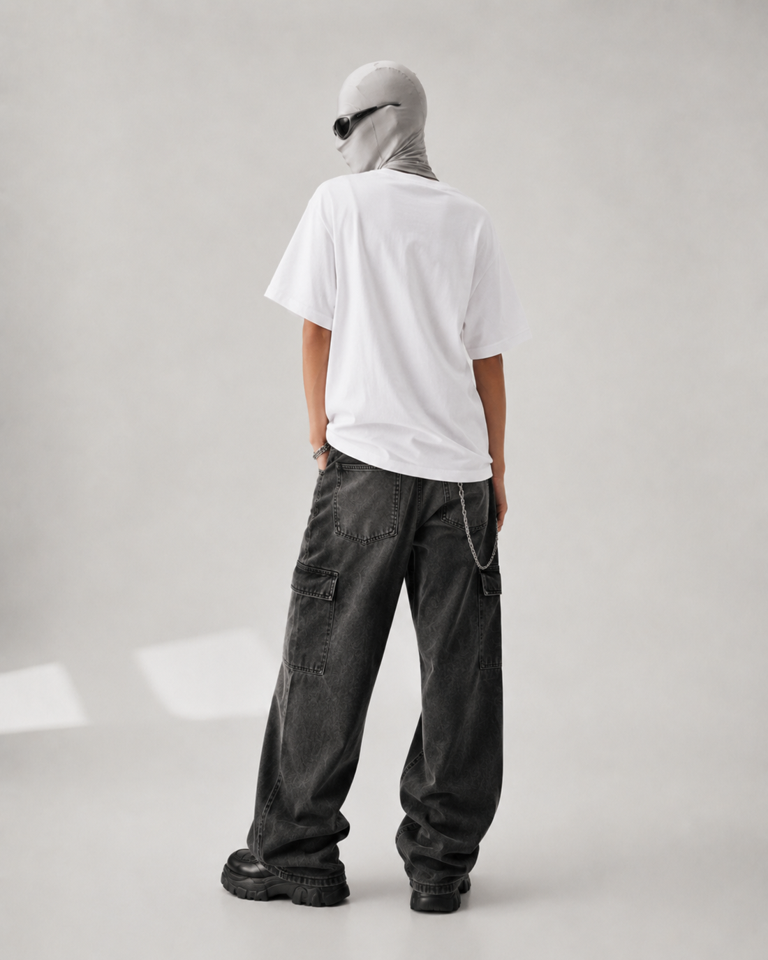 No Face Boxy Tee