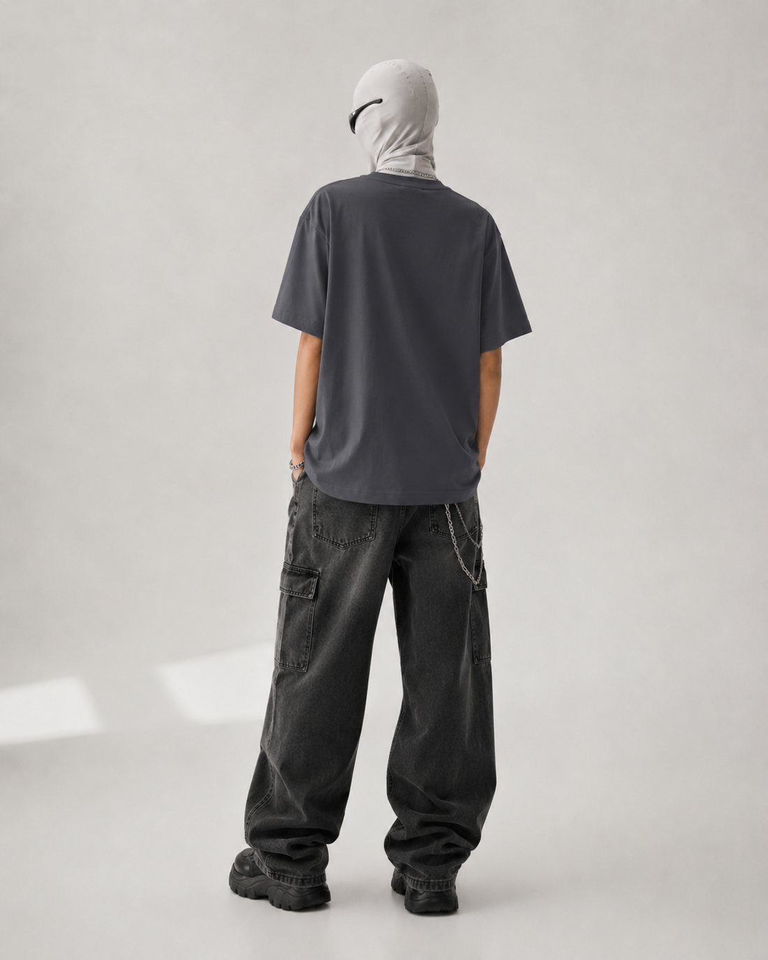 No Face Boxy Tee