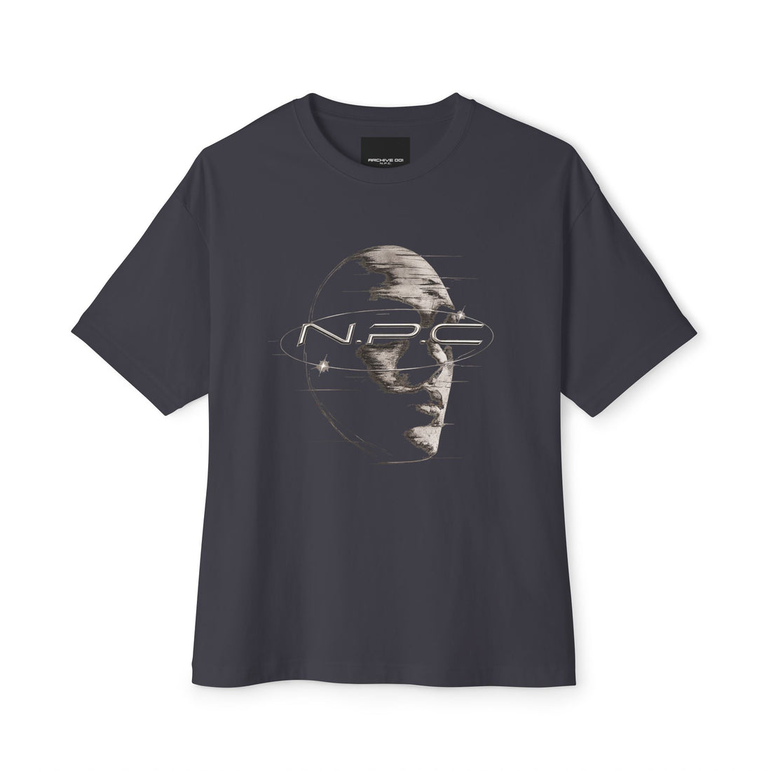 No Face Boxy Tee